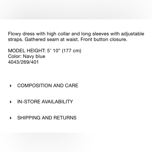 Zara Chain Print Dress XS - Picture 7 of 7